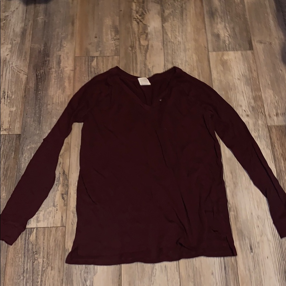 Victoria Secret PINK v-neck long sleeve